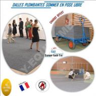 PROMOTION 250m de Dalles Plombantes 2x1m SOMMER + 1 Chariot OFFERT