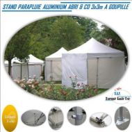 PROMOTION Stand Parapluie Aluminium ABRI&CO 3x3m