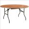 Table Pliante en Bois OCEAN <i>ronde</i>